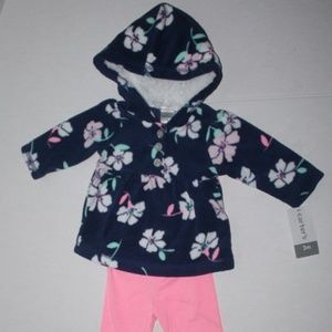 Carter Baby Girl's 2 Piece Set NWT 3 Month